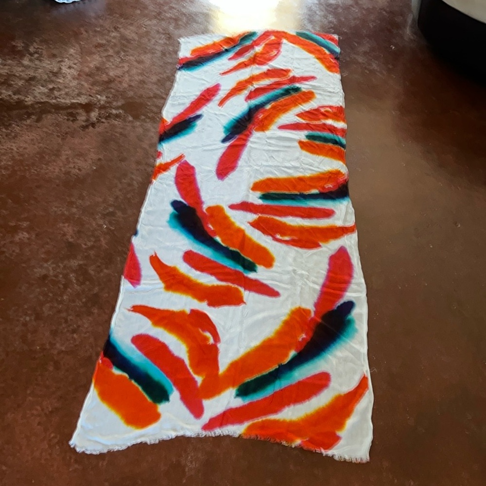 Abstract Rectangular Scarf - image 1